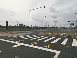 ?？诮瓥|寰島實驗學校周邊配套道路工程